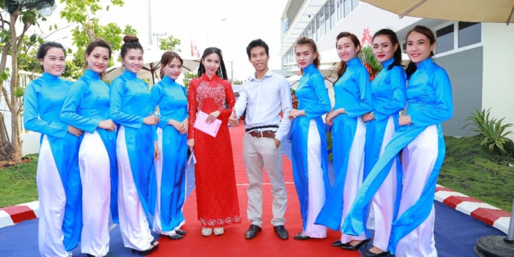 Công ty tổ chức lễ khánh thành tại Nghệ An